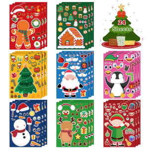 Ohome Christmas Stickers Stocking Stuffers For Kids Diy Christmas Crafts For Kids Kids Christmas Gifts Activity Party Favo