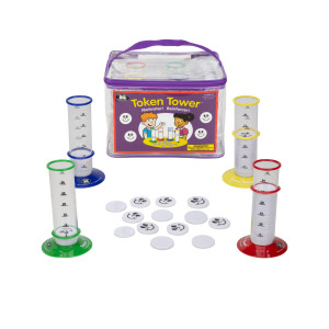 Super Duper Publications Token Towers Reinforcement Manipulative Educational Learning Resource For Children