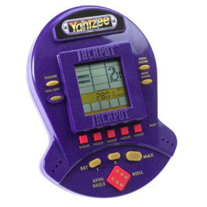 Yahtzee Jackpot Electronic Handheld Casino Style Game