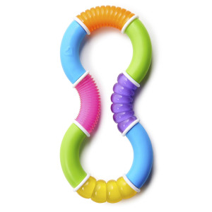 Munchkin Twisty Figure 8 Baby Teether Toy Bpa Free 6 Months