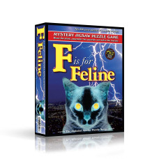 Tdc Games F Is For Feline - Alphabet Mystery Puzzle