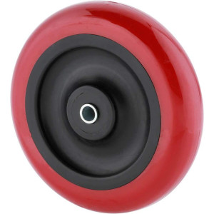 Steelex D2653 Polyurethane Wheel Red 5Inch