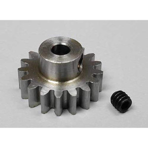 Robinson Racing 0170 Steel Alloy Motor Pinion Gear 18 Bore 32 Pitch 17 Tooth