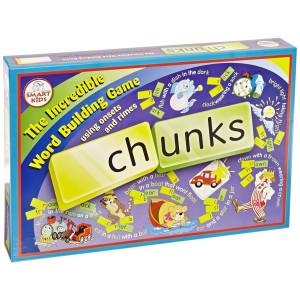 Didax Chunks The Incredible Word Building Game Blueberry 19515 10 Ounces