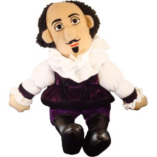 The Unemployed Philosophers Guild William Shakespeare Doll 11 Soft Stuffed Plush Little Thinker