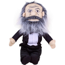 Karl Marx Doll 11 Soft Stuffed Plush Little Thinker Toy For Kids Or Adults