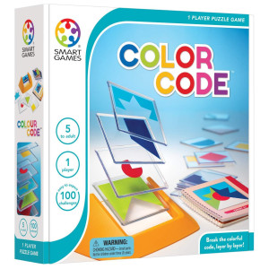 Smart Games Colour Code Puzzle Game With 100 Challenges 5 Years