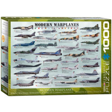 Eurographics Modern Warplanes Puzzle 1000Piece