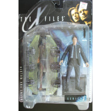 X Files Agent Fox Mulder Series 1 With Mummy And Crypt