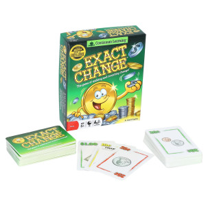 Exact Change Card Game Educational Money Counting Game For Kids