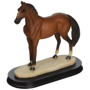 Stealstreet Ssg11414 Horses Collection Brown Horse Figurine Decoration Decor Collectible