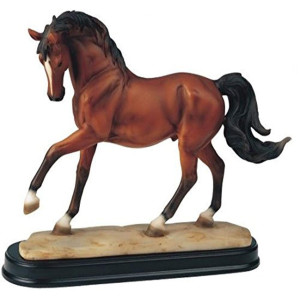 Stealstreet Ssg11433 Horses Collection Brown Horse Figurine