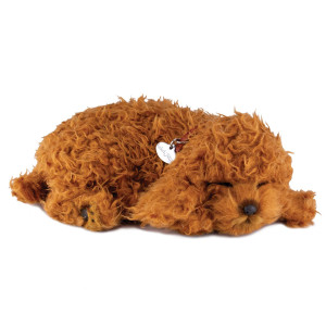 Perfect Petzzz Original Petzzz Poodle Realistic Lifelike Stuffed Interactive Pet Toy Companion Pet Dog With 100 Handcrafted