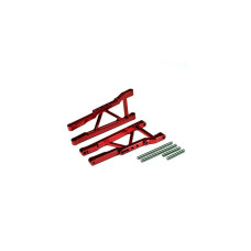 Atomik Rc Alloy Rear Lower Arm Red Fits The Traxxas 110 Slash 4X4 And Other Traxxas Models Replaces Traxxas Part 3655X