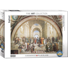 Eurographics School Of Athens By Raphael 1000 Piece Puzzle