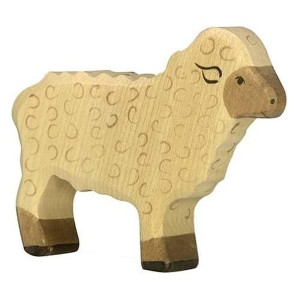 Holztiger Sheep Standing Toy Figure