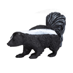 Mojo Skunk Realistic International Wildlife Hand Painted Toy Figurine