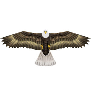 X Kites Birdsofprey Eagle Nylon Bird Kite 49 Inches Wide