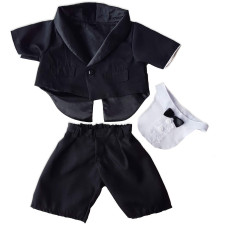 Tuxedo Outfit Teddy Bear Clothes Fits Most 14 18 Buildabear And Make Your Own Stuffed Animals