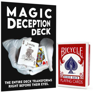 Magic Makers Magic Deception Deck Color Changing Magic Card Trick