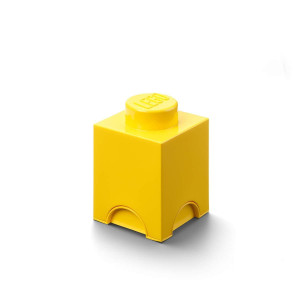 Room Copenhagen 1 Lego Brick Box Bright Yellow 40010632