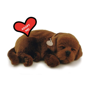 Perfect Petzzz Original Petzzz Chocolate Lab Realistic Lifelike Stuffed Interactive Pet Toy Companion Pet Dog With 100 Han