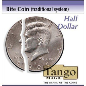 Bite Coin Us Half Dollar Traditional W Extra Piece Tango