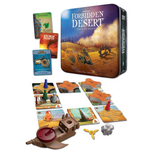 Gamewright Forbidden Desert The Cooperative Strategy Survival Desert Board Game Multicolored 5