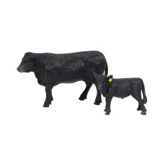 Big Country Toys Angus Cow Calf 120 Scale Hand Painted Farm Toys Farm Animals