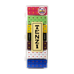 Tenzi Party Pack Dice Game A Fun Fast Frenzy For The Whole Family 6 Sets Of 10 Colored Dice With Storage Case Colors May