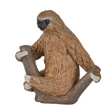 Mojo Two Toed Sloth Realistic International Wildlife Hand Painted Toy Figurine