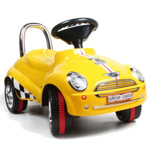 Amazing Tech Depot 3In1 Ride On Car Toy Gliding Scooter With Sound Light Color May Vary