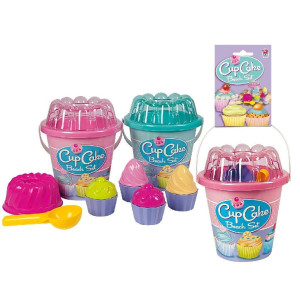 Androni Giocattoli Srl Assorted Bucket With 17 Cupcakes 12Piece