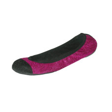 Sidekicks Foldable Ballet Flats With Carrying Case Pink Xlarge