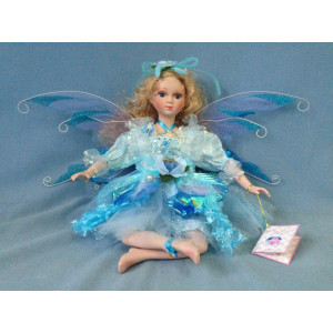 Jmisa 16 Porcelain Sitting Fairy Doll