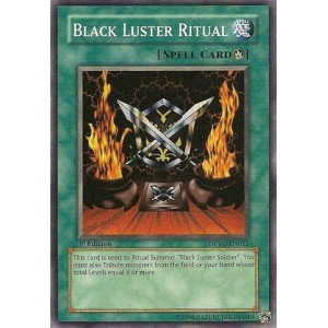 Yugioh Black Luster Ritual Dpygen022 Duelist Pack Yugi Moto Unlimited Edition Common