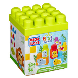 Mega Bloks First Builders Learn My Animals