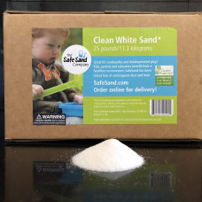 Safe Sand For Sandboxnatural White Safety Tested Playsand 25 Pound Box