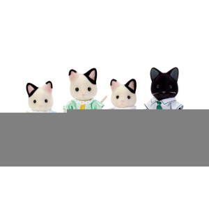 Calico Critters Tuxedo Cat Family Set