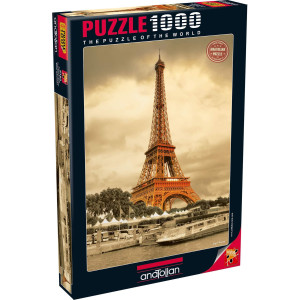 1000 Piece Anatolian Puzzle Eiffel Tower Puzzle