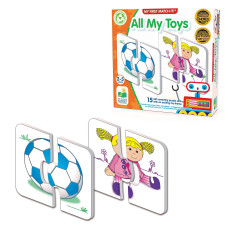 The Learning Journey My First Match It All My Toys Selfcorrecting Matching Puzzles For Toddlers And Preschoolers