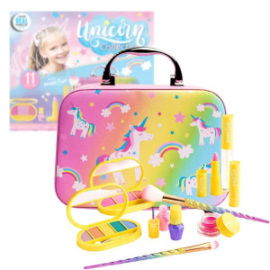 Make It Up Unicorn Collection Washable Non Toxic Safe Makeup Set For Children