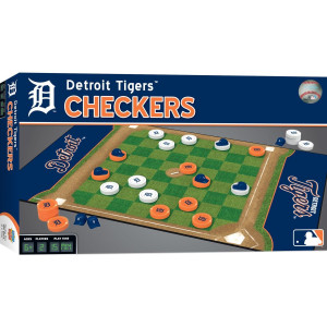 Masterpieces Mlb Detroit Tigers Checkers Board Game