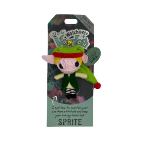 Watchover Voodoo 3Inch Sprite Keychain Handcrafted Gift To Bring Good Luck And Positivity Everywhere You Go