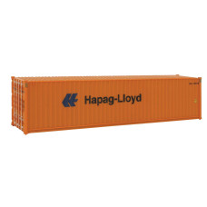 Walthers Scenemaster Ho Scale Model Of Hapag Lloyd Orange Blue 40 Hi Cube Corrugated Side Container 9498254