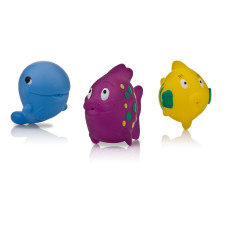 Nuby Fun Fish Squirters 3 Pack