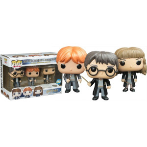 Funko POP! Harry Potter 3 Pack: Ron, Hermione, Special Edition