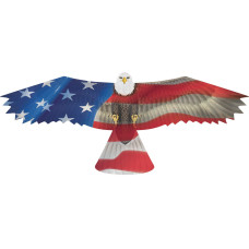 Windnsun Super Size Usa Patriotic Eagle Nylon Kite 70 Inches Wide