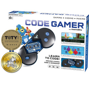 Thames Kosmos Code Gamer Coding Workshop Game Ios Android Compatible Learn To Code Four Sensors Powerful Arduino