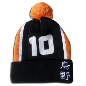 Great Eastern Entertainment Haikyu Number 10 Team Uniform Beanie Black